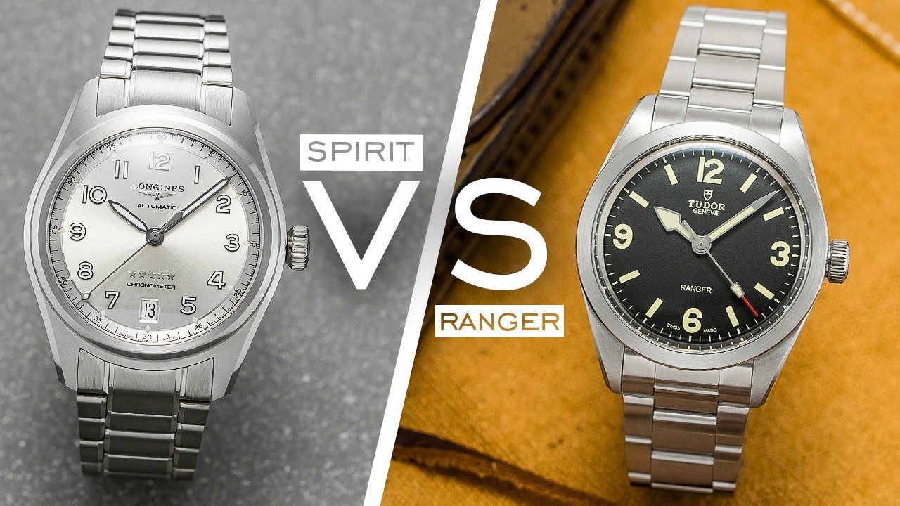 Two Of The Best Everyday Watches Under $3,000 - Longines Spirit 37mm vs. Tudor Ranger