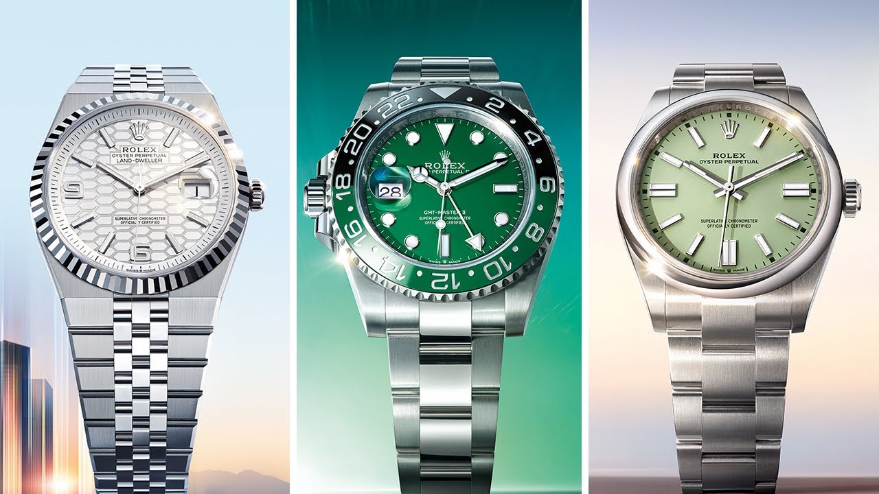 All the New Rolex Releases for 2025 (GMT-Master II, Oyster Perpetual, Land-Dweller & More)