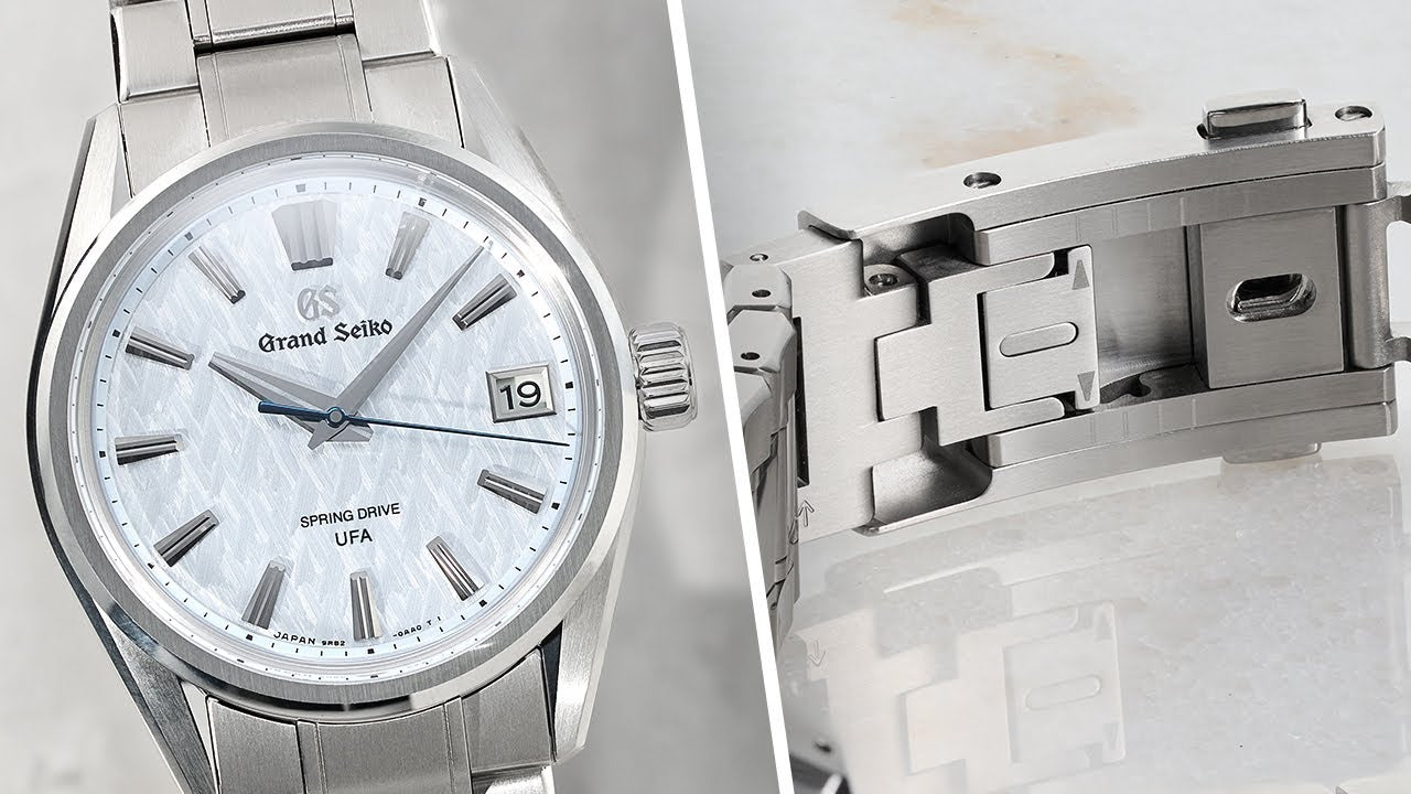 The Most Accurate Spring Drive Watch Ever With A New Micro Adjustment Clasp - Grand Seiko’s UFA