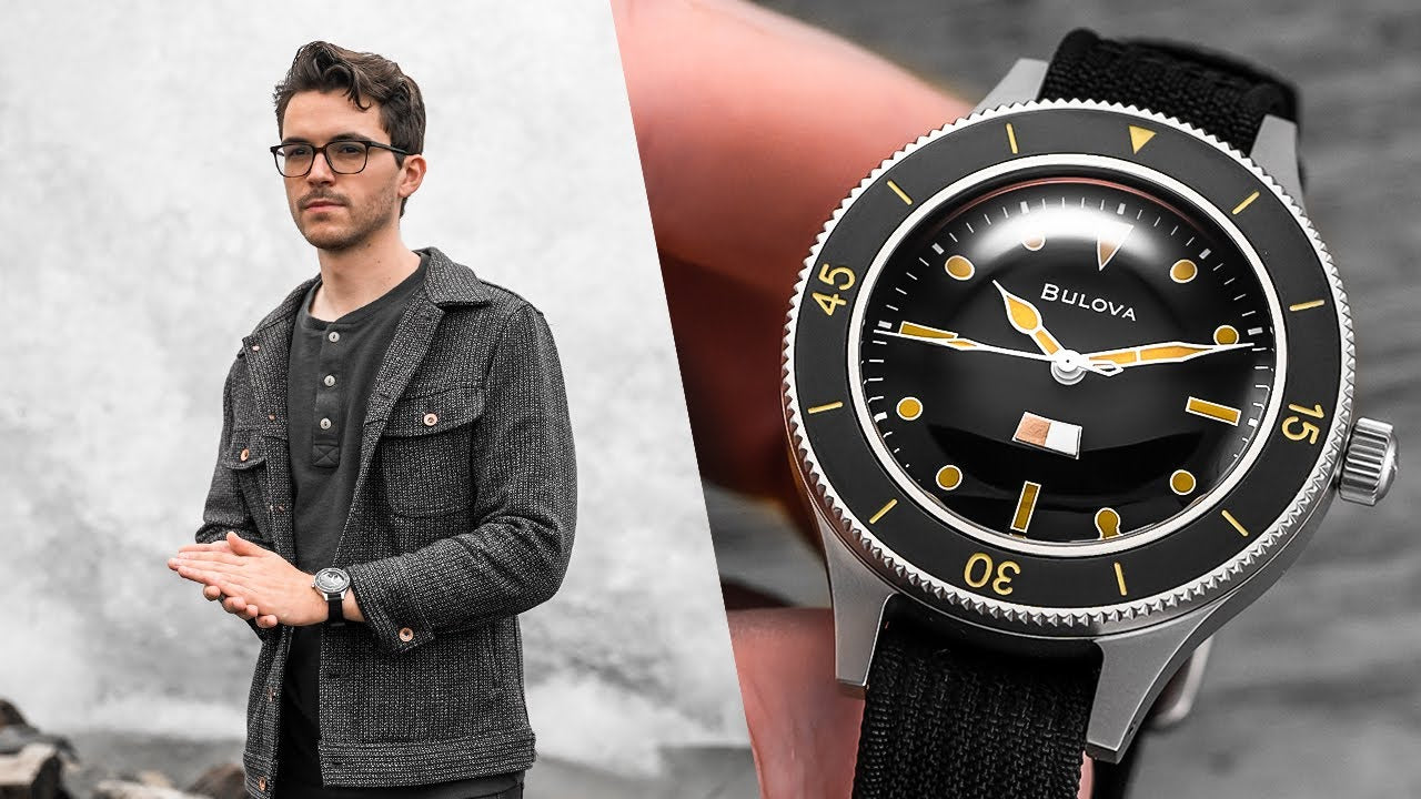 A New Dive Watch From Bulova With Classic Looks & An Interesting Backs