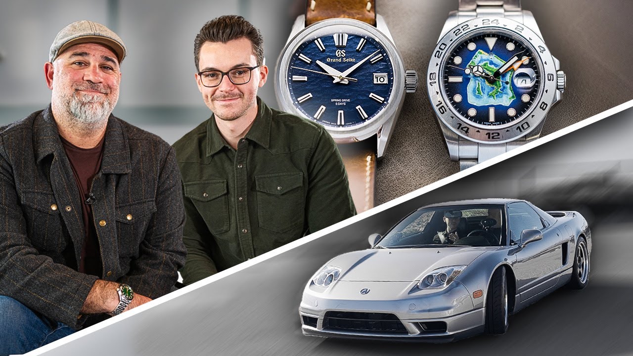 The Watches of a Car Guy With Matt Farah of TheSmokingTire And Driving a Rare NSX