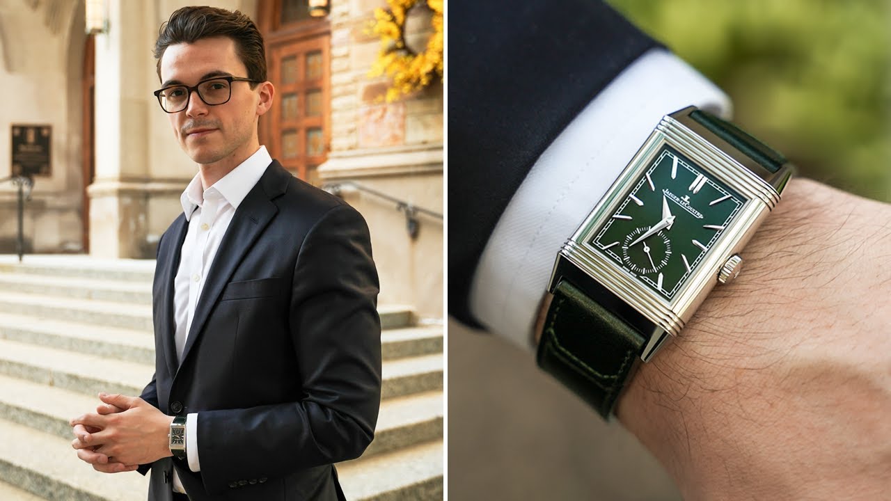 An Iconic Dress Watch Now in Green - Jaeger-LeCoultre Reverso Tribute 