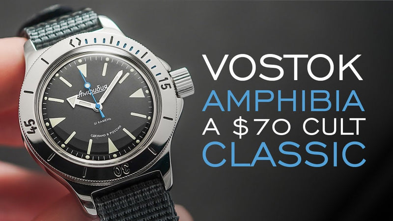 Why this $70 Watch Has a Cult Following - Vostok Amphibia History & Review