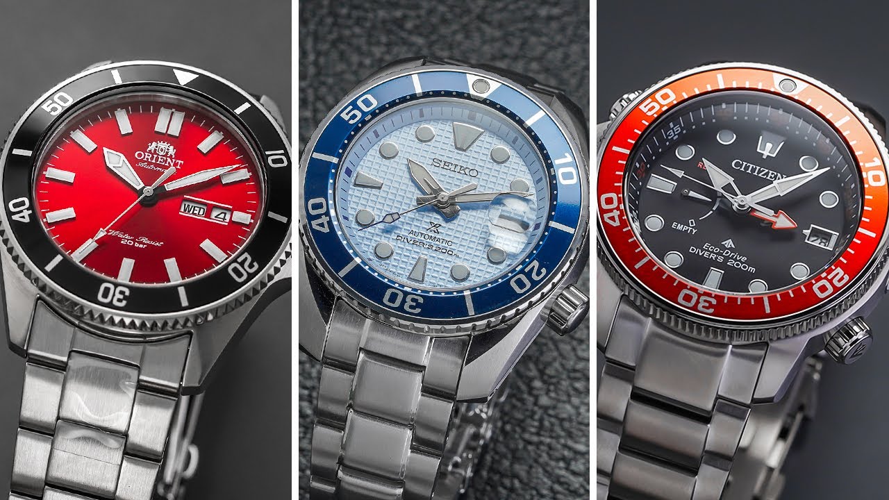 13 Dive Watches Under $1,000 for Medium to Larger Wrists - Orient, Sei