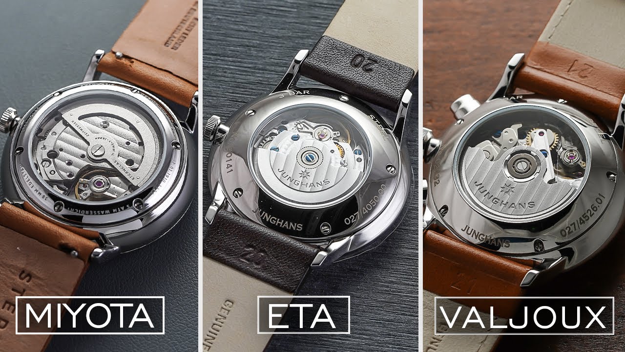 Overview Of Third-Party Movements: ETA, Miyota, Seiko, & More (A Compr