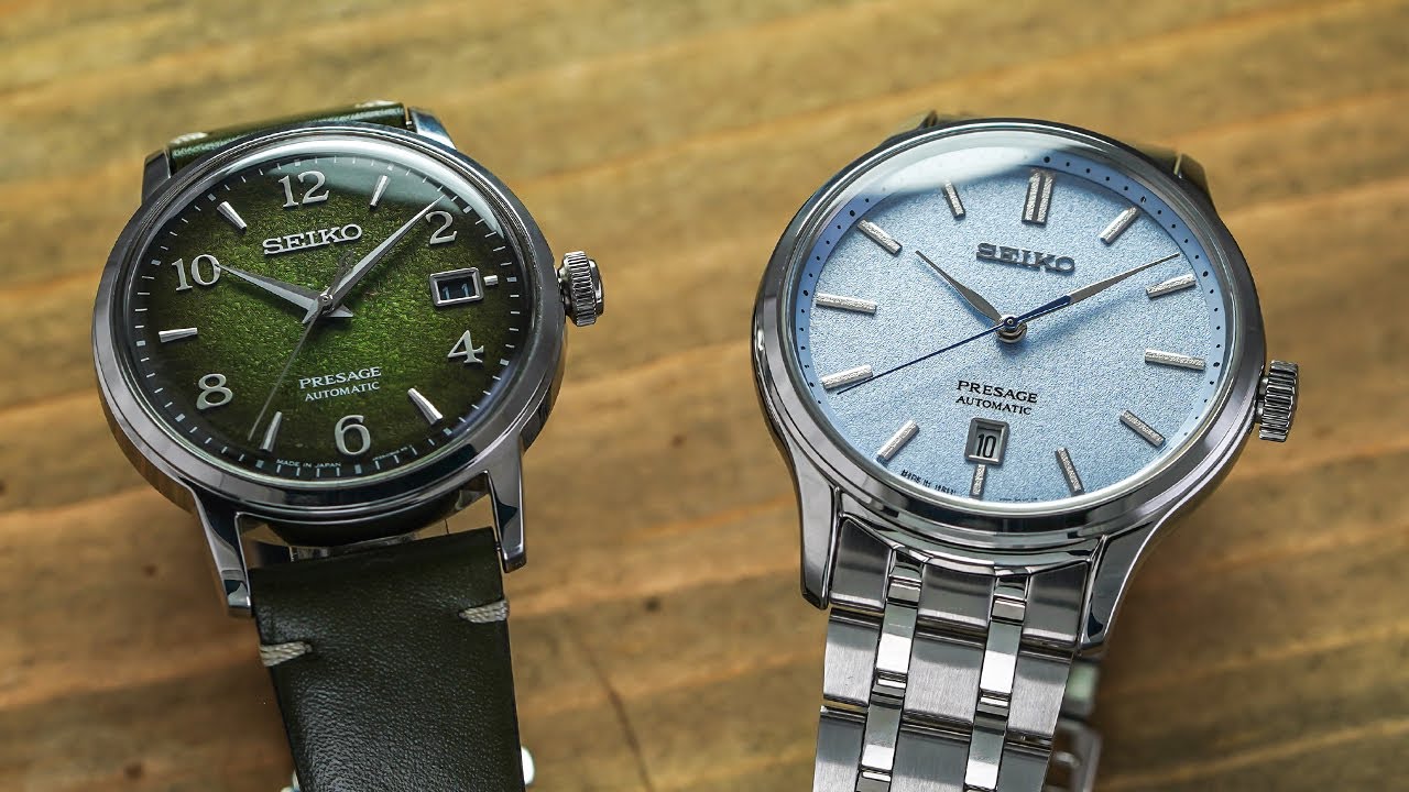 Two New Crazy Dial Seikos For A Nice Price - Seiko Presage SRPF41 & SR