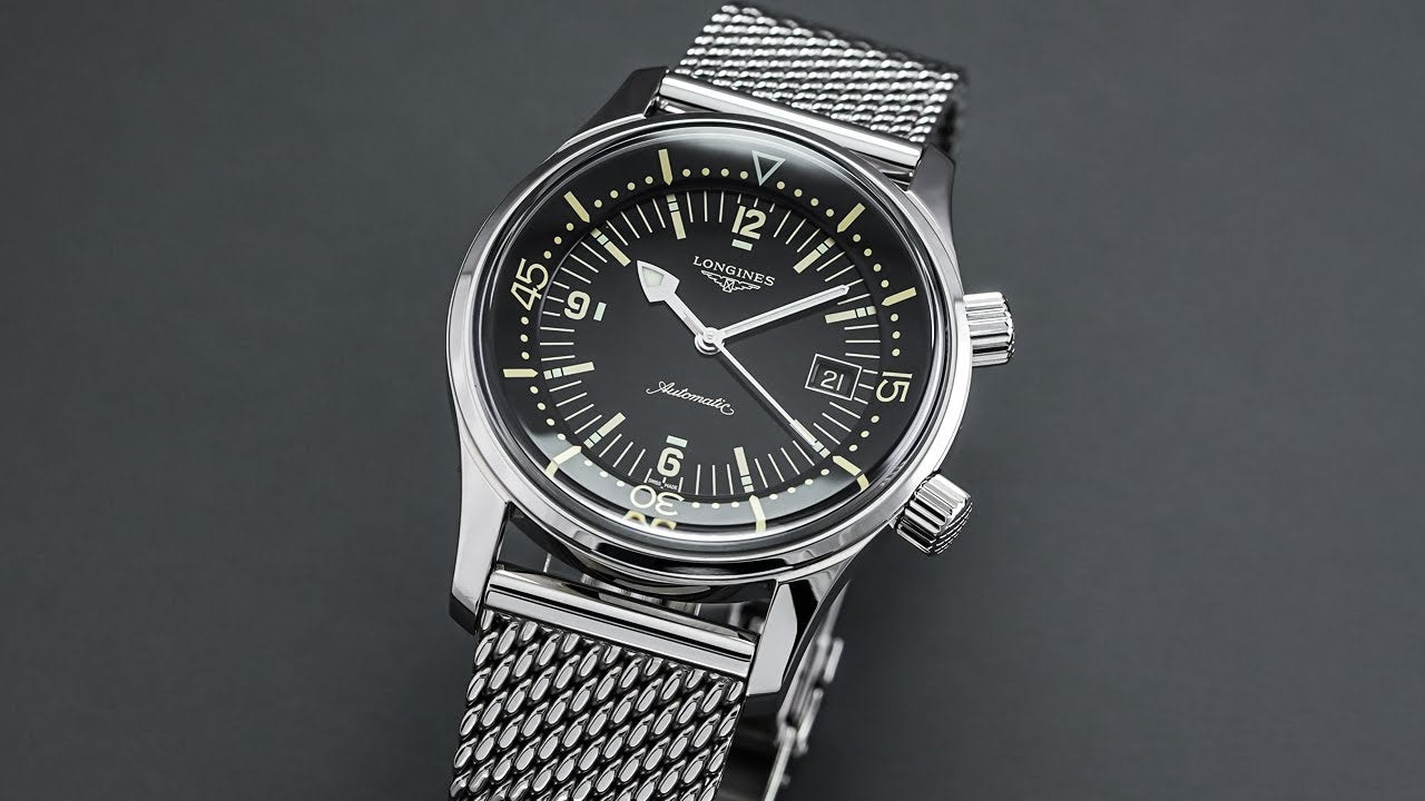 One of the Most Attractive Heritage Dive Watches - Longines Legend Div
