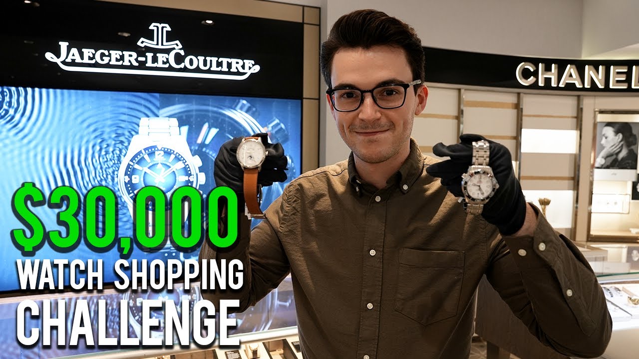 Watch Shopping: Building a Perfect Watch Collection in 30 Min ($30,000