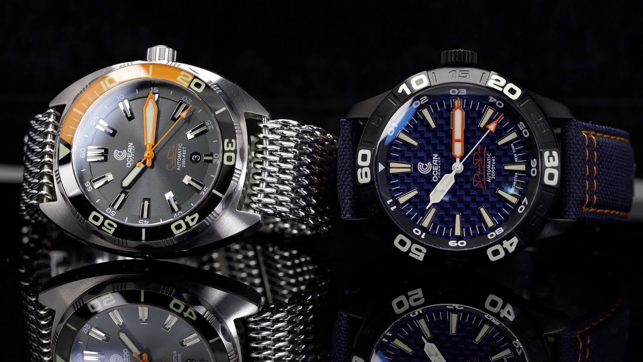 Two Divers with 600m of Water Resistance GIVEAWAY - Ocean Crawler Core