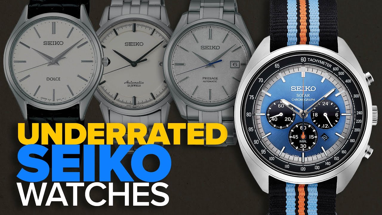Underrated Seiko Watches | Seiko Watches You May Not Have Heard Of (Fr