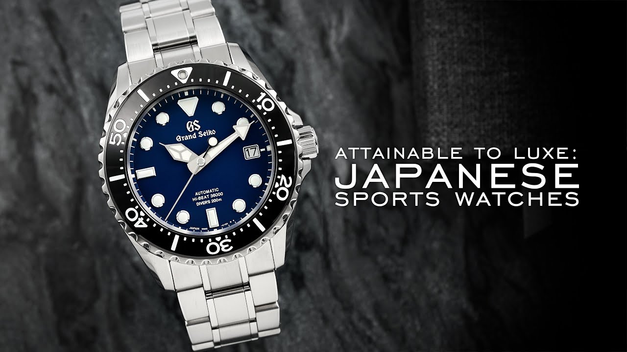 The Best Japanese Sports Watches From Attainable to Luxury (More Than 