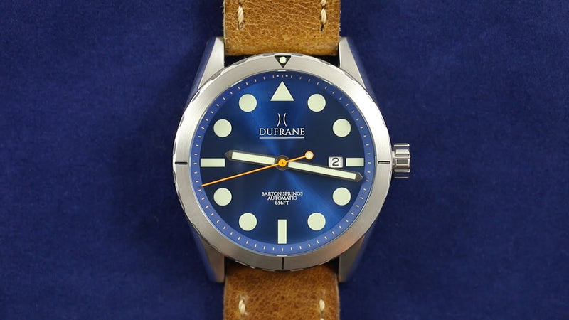 Dufrane Barton Springs 656 Review | Crazy Lume Diver