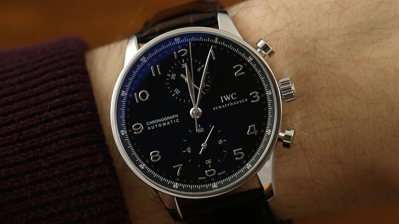 One of the Best Looking Chronographs on the Market: IWC Portugieser Ch