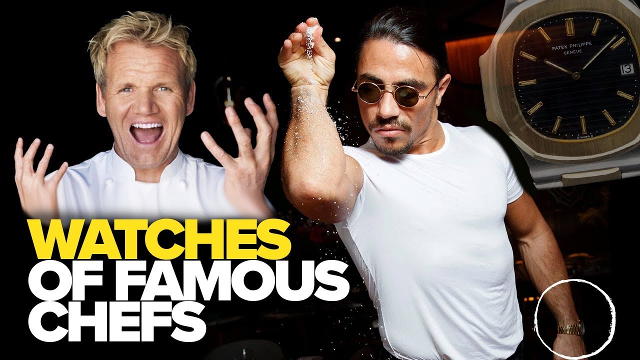 Watches of Famous Chefs (Gordon Ramsay, Alton Brown, Anthony Bourdain ...