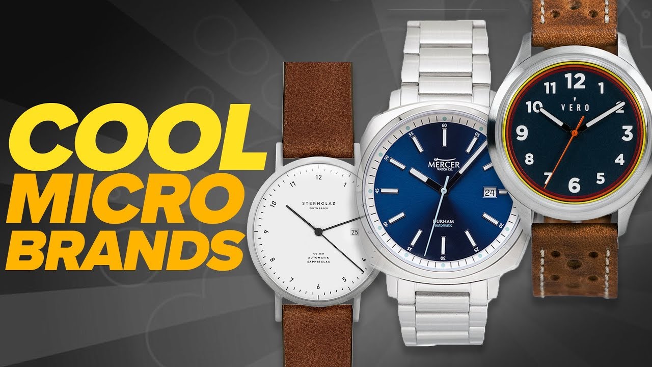 Cool Microbrands to Check Out Part 1