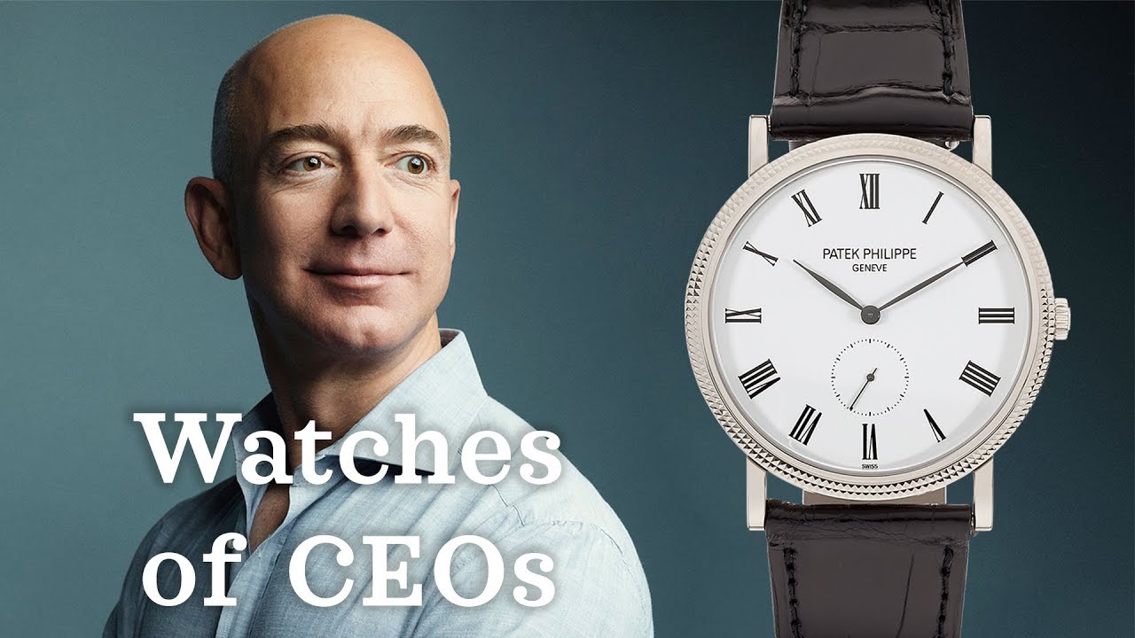 Watches of CEOs & Famous Business Executives (Jeff Bezos, Akio Toyoda,