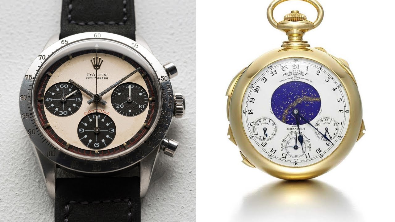 Most Expensive Watches Ever Sold (2018) | Over 20 Million for a Watch?