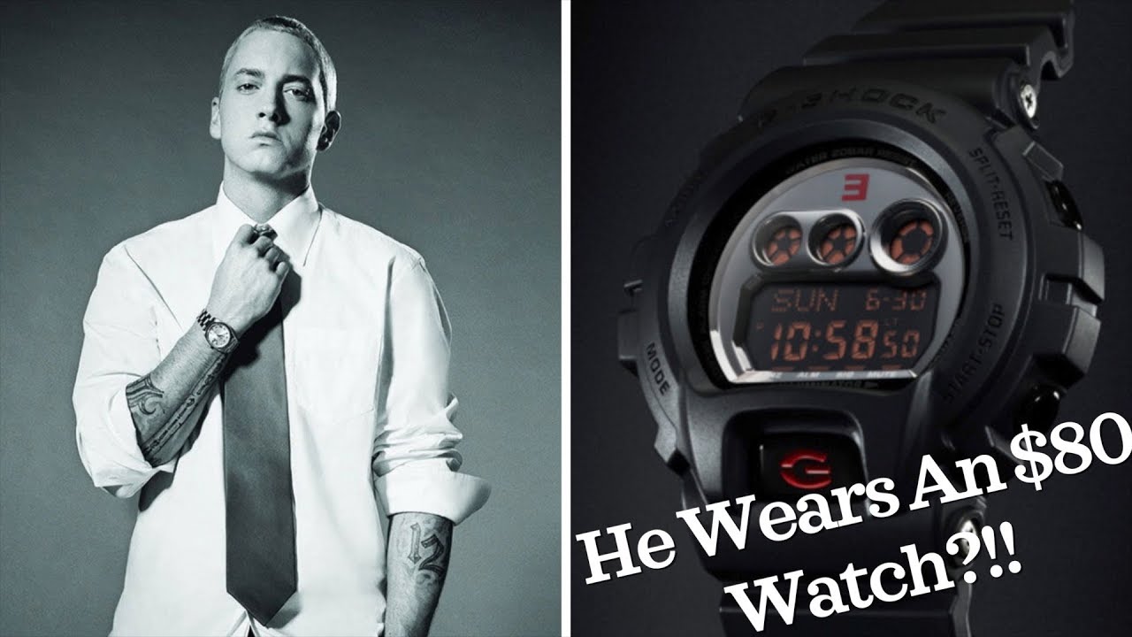 Eminem's Watch Collection | What Watches Does He Wear? (Rolex, G-Shock