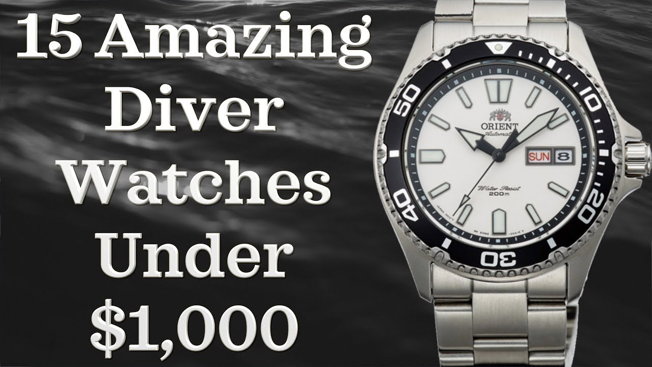 Best Diver Watches Under $1000 (Top 15 Watches) | Best Divers 2018