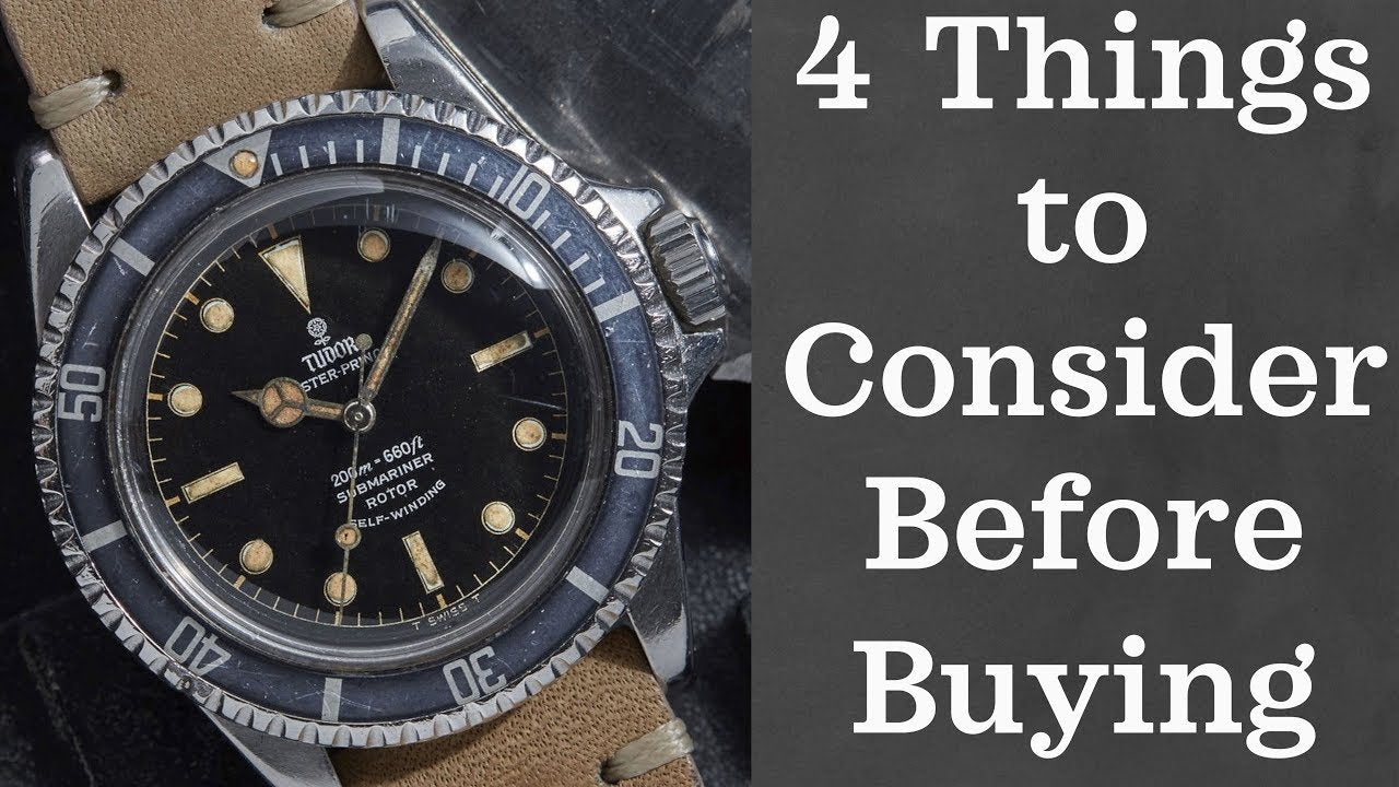 4 Things to Consider Before Buying a Watch