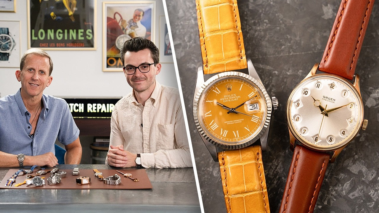 The Watches of a Watch Repair Shop Owner (Gruen, Rolex, Heuer, JLC, & 