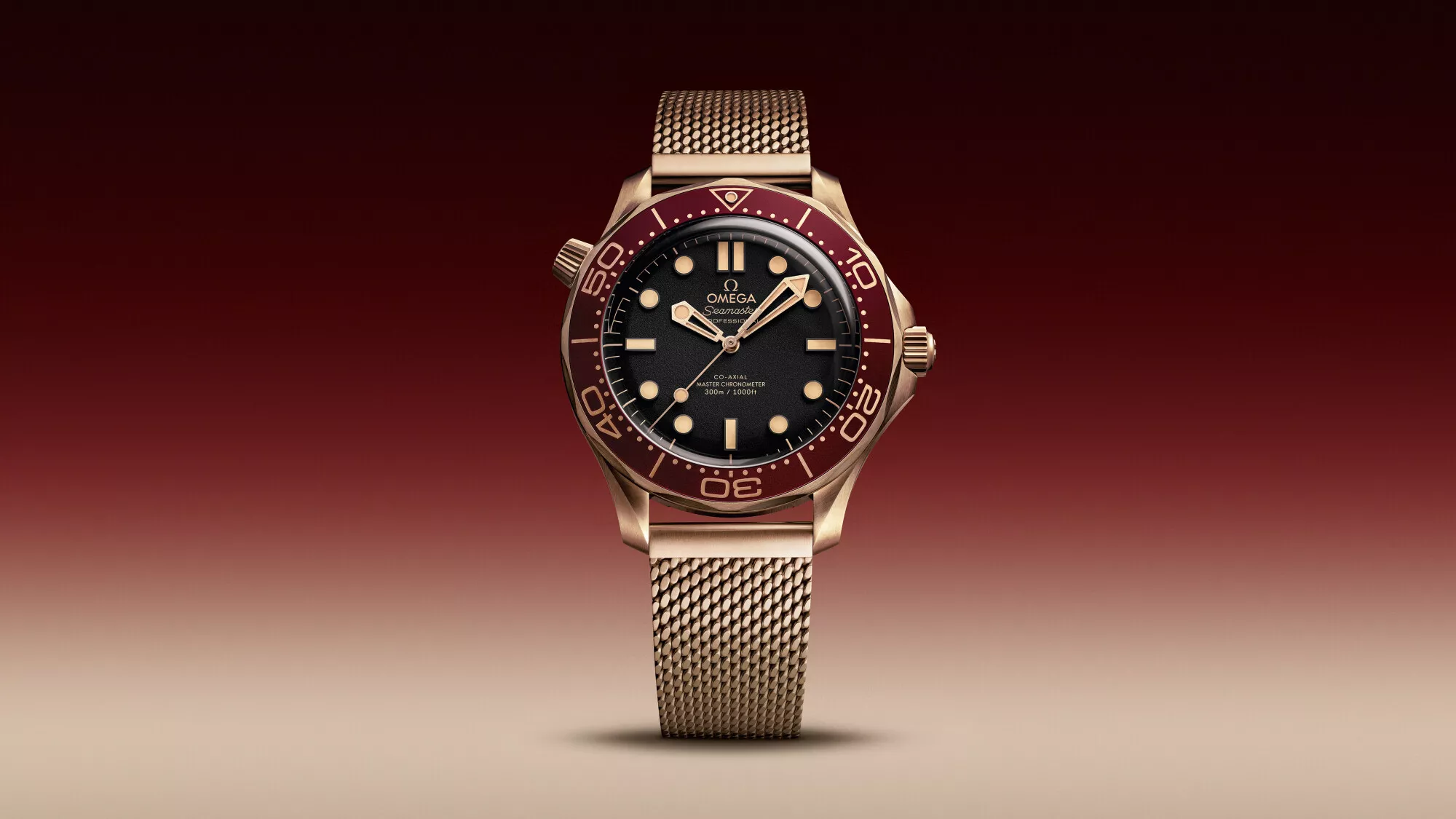 The Newest Daniel Craig Omega Seamaster 300m In Bronze Gold