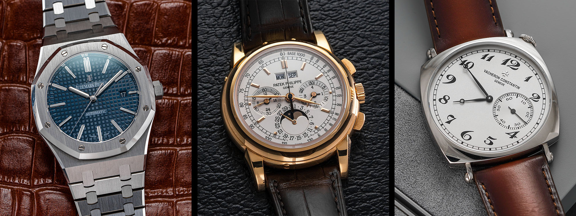 Why are These Brands the Holy Trinity of Watches? Exploring Patek Philippe, Audemars Piguet and Vacheron Constantin