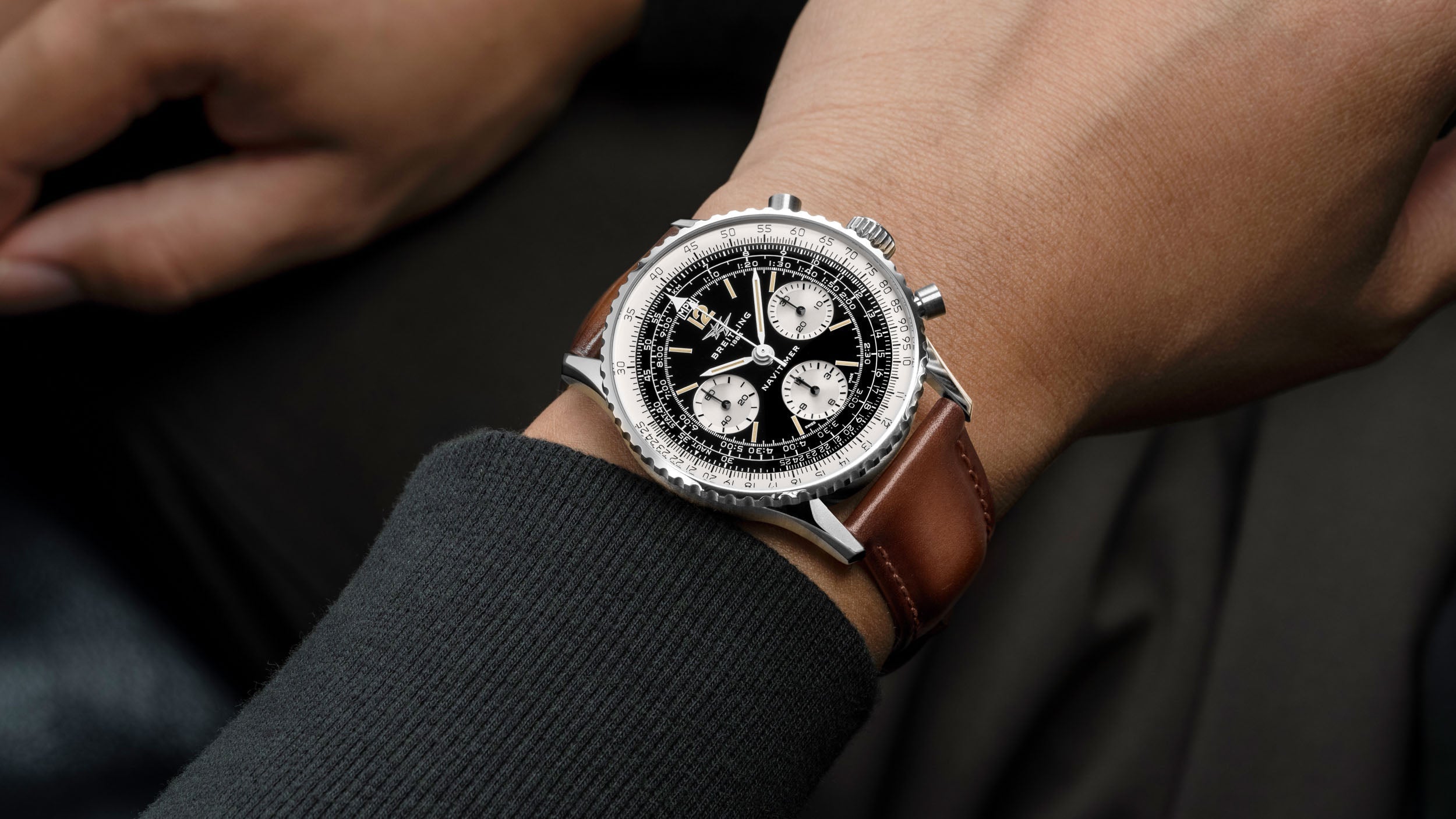 Breitling Launches Navitimer B09 Chronograph 41 Miles Davis - Teddy Baldassarre