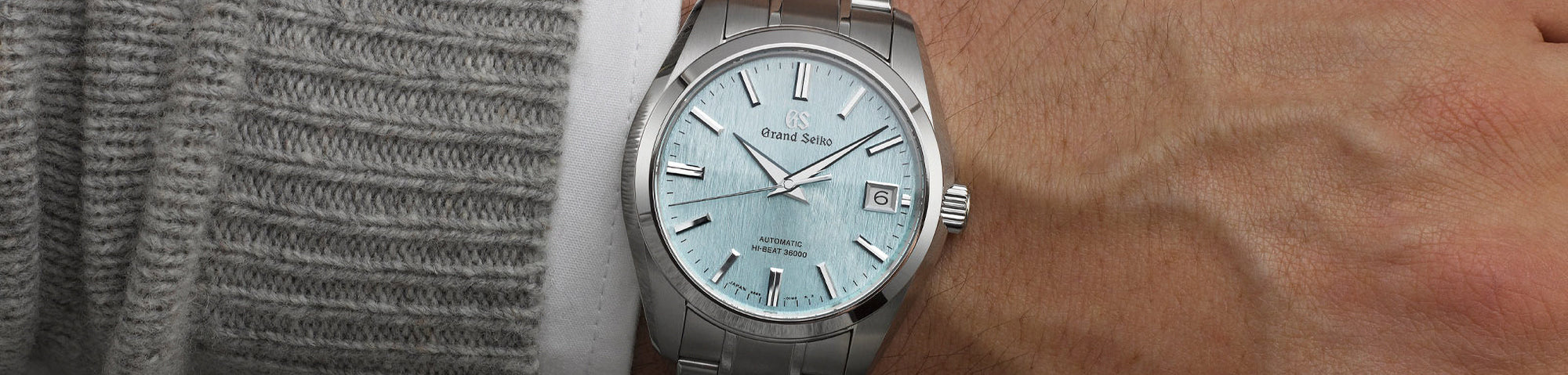 Grand Seiko Embraces The Season with New 'Icefall' SBGH349