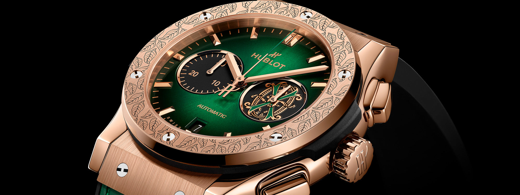 Hublot Celebrates 25 Years of OpusX with Classic Fusion Chronograph Arturo Fuente King Gold