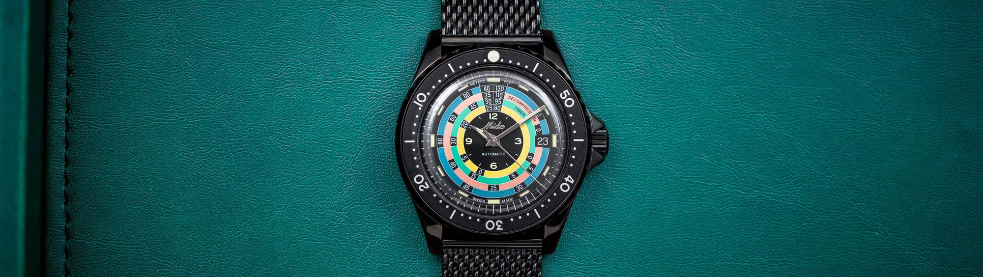 Mido Launches Its Latest Limited-Edition Take on the Retro Ocean Star Decompression Timer 1961