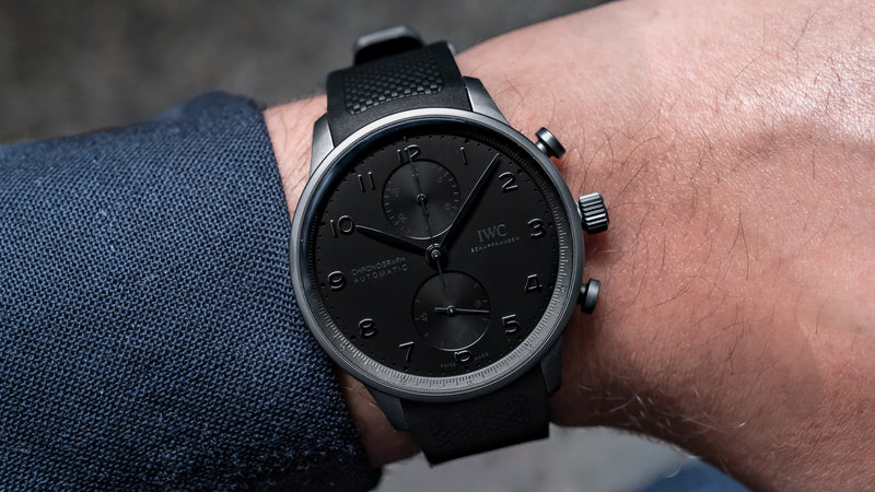 IWC Portugieser Chronograph Ceratanium Review: Stealth Elegance