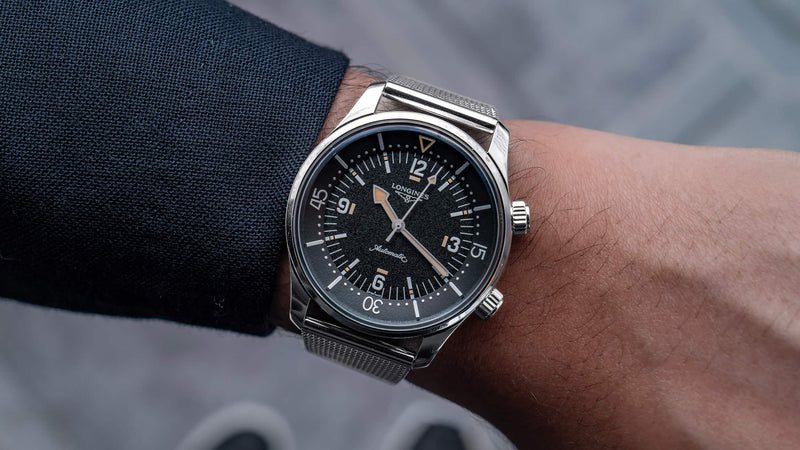Longines Legend Diver 59: A Faithful Vintage Re-Edition on a Milanese Mesh Bracelet