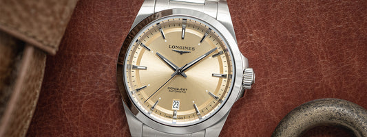 Hands-On Review: Longines Conquest 38 with Champagne Dial