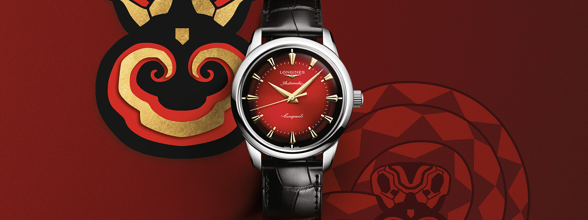 Longines Heritage Conquest Special Edition Celebrates Chinese Year of the Snake