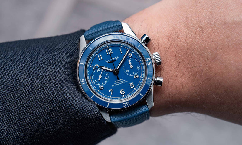 Longines Explores The Wild Blue Yonder With New Spirit Pilot & Spirit Pilot Flyback Editions