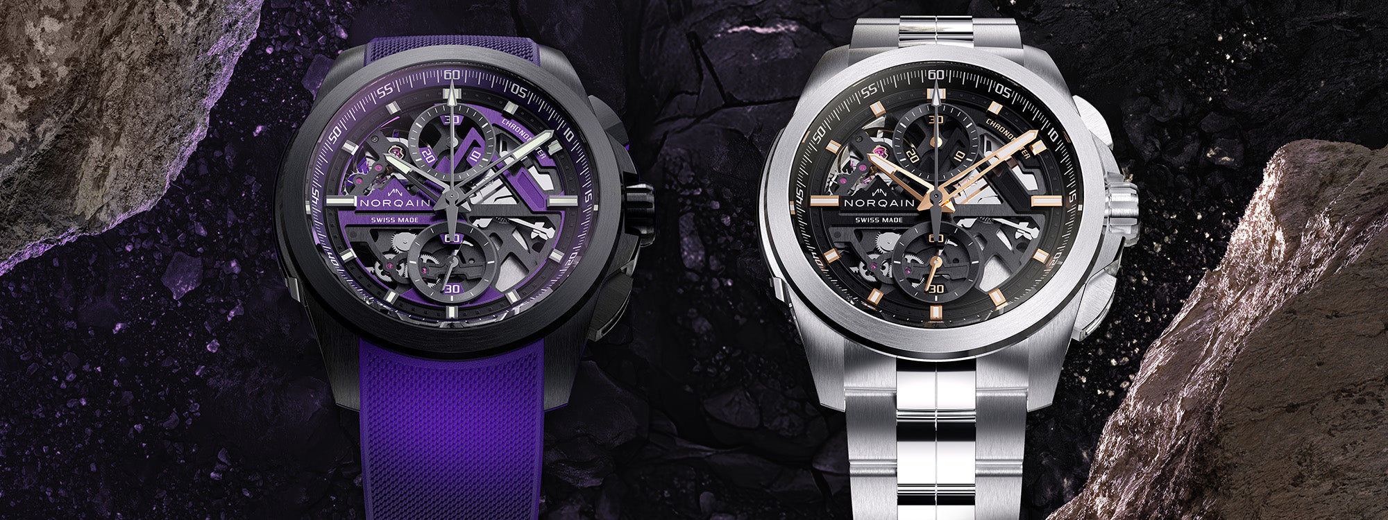 Norqain Releases New Independence Skeleton Chronographs