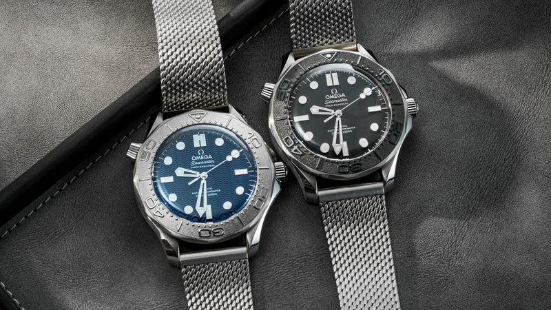 Omega Plays Double Agent With New Seamaster Diver 300M James Bond and Spectre Editions