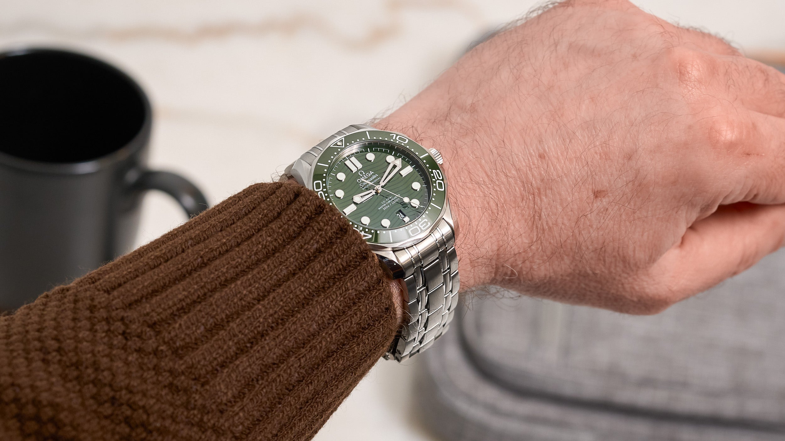 Omega Seamaster Green