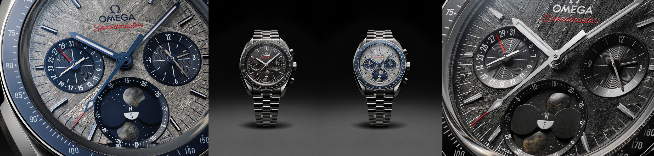 Omega Launches The New Speedmaster Moonphase Meteorite (With A Brand New Movement)