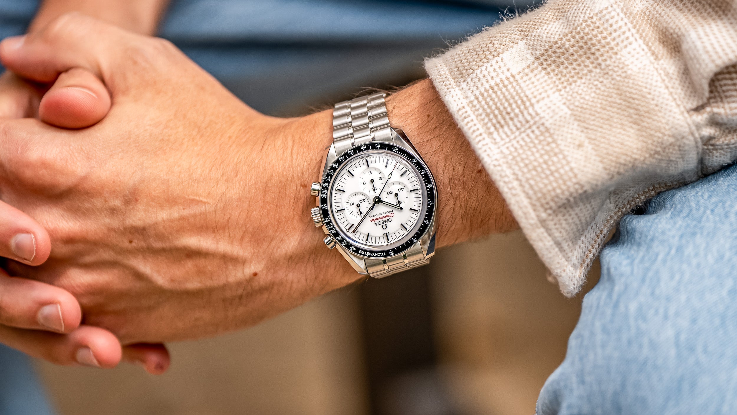 Omega Speedmaster White Dial Moonwatch