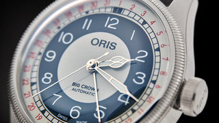 tuxedo dial watch oris