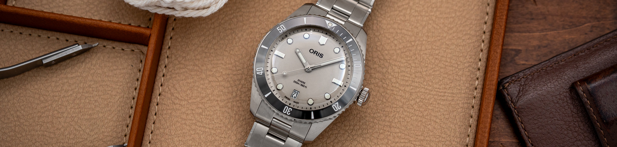 Oris Evolves its 1960s Dive-Watch Collection with New Divers Date