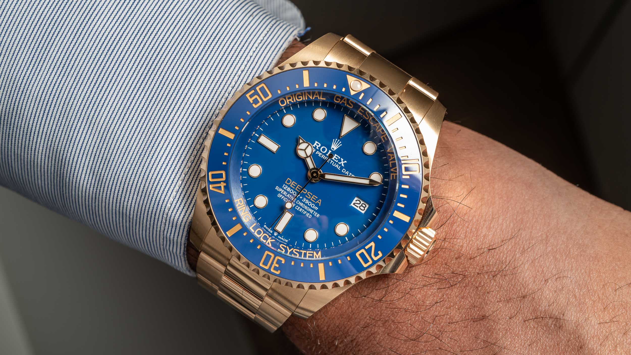 best large watches rolex deepsea