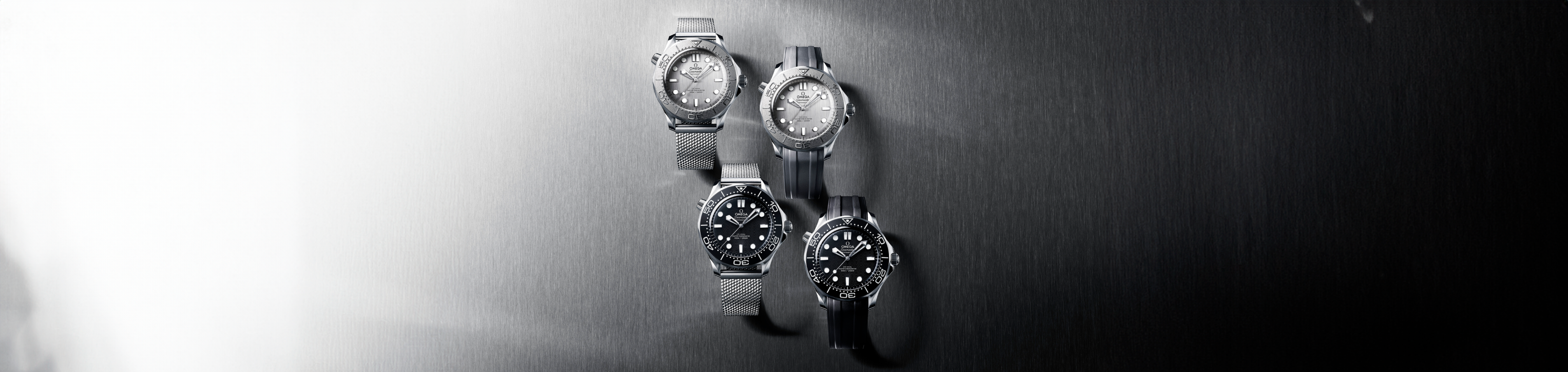 Omega Launches Two New 'No-Date' 42mm Seamaster Diver 300m Models