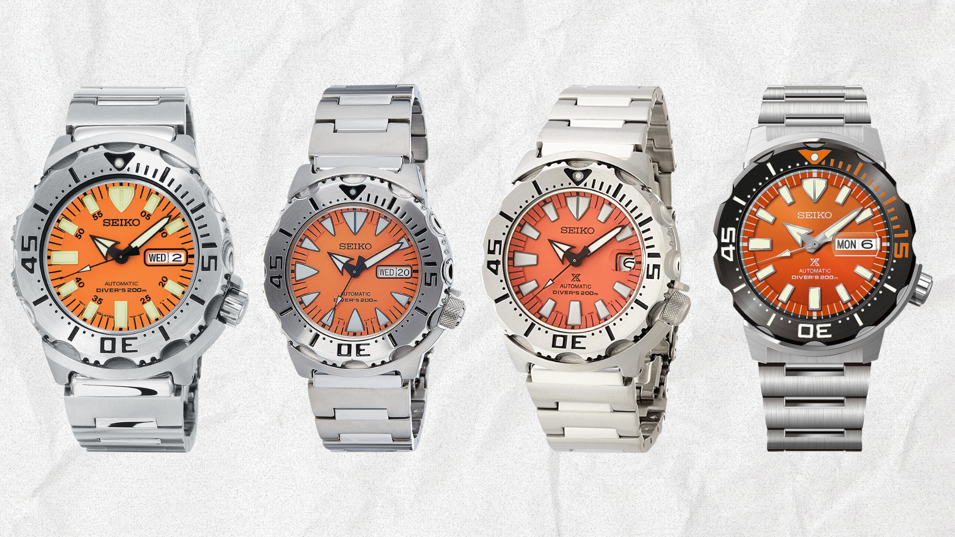 Seiko Orange Monster