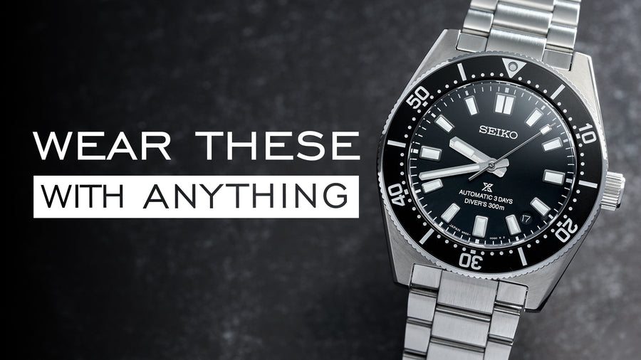 Dive Watches that You Can Wear with Anything