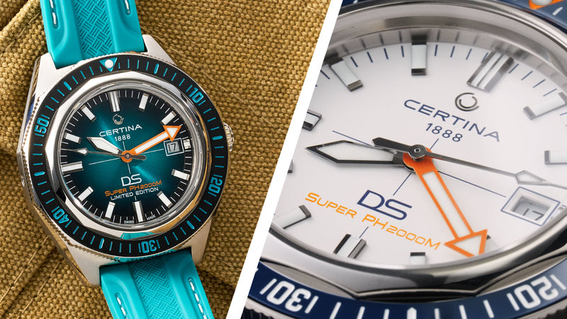 A New, Attainable, Titanium 2000-Meter Diver: Certina DS Super PH2000M