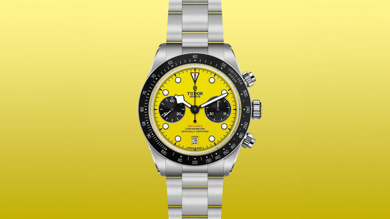 Tudor Launches New Black Bay Chrono 39: Smaller, Thinner, and Yellow