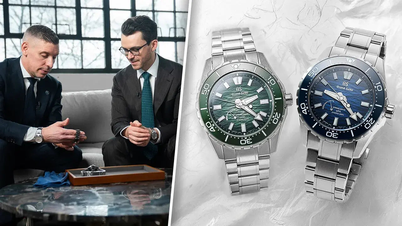 Grand Seiko's 40mm Dive Watch With A UFA Movement - Ushio 300 Diver